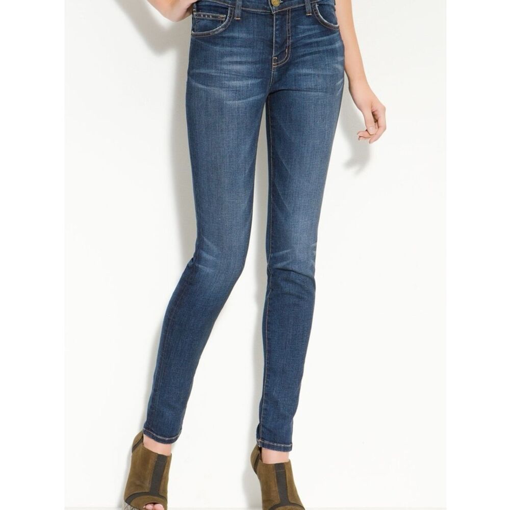 Current Elliott The High Waist Skinny Jeans Townie 28